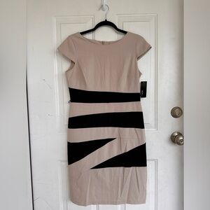 Alyx Womens Dress Multicolor Stripes Form Fitting Sleeveless size 6